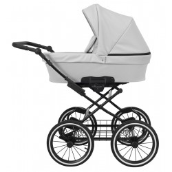 Wózek Retro 4w1 Romantic Kunert Popiel Eco 09