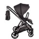 Junama Ellegante Wózek 2w1 Czarny 04 Black