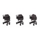 Junama Ellegante Wózek 2w1 Czarny 04 Black