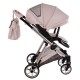 Junama Ellegante Wózek 2w1 05 Pink Pudrowy różowy