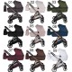 Junama Ellegante Wózek 2w1 Niebieski 06 Dark Blue Pram 