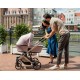Wózek 3w1 dla dziewczynki Kunert ARIZO Premium 15 Baby Pink Eco Leather