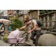 Wózek 3w1 dla dziewczynki Kunert ARIZO Premium 15 Baby Pink Eco Leather