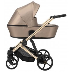 Beżowy Wózek 3w1 Kunert ARIZO Premium Cappucino Eco Leather 13