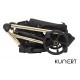 Kunert ARIZO Premium Czarny Wózek 2w1 Black Eco Leather 