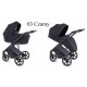 Wózek 4w1 z bazą isofix Czarny Coletto Flow FL 03