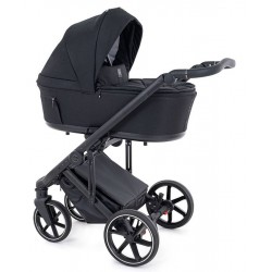 Wózek 4w1 z bazą isofix Czarny Coletto Flow FL 03
