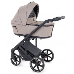 Wózek 4w1 z bazą isofix Coletto Flow 04 Beżowy chłodny 