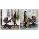 Brązowy Wózek 3w1 - Coletto Dante D 18 - Brown Pram