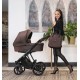 Brązowy Wózek 3w1 - Coletto Dante D 18 - Brown Pram