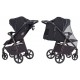 Wózek Spacerowy do 22 kg Carrello Bravo Plus 2024  czarny - black jet 