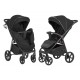 Wózek Spacerowy do 22 kg Carrello Bravo Plus 2024  czarny - black jet 