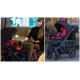 Wózek Spacerowy do 22 kg Natoni Joy New Black Mickey Czarna Myszka