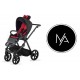 Wózek Spacerowy do 22 kg Natoni Joy New Black Mickey Czarna Myszka