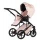 Wózek 2w1 Natoni Vespa Blossom Bubblegum Różowe Kwiaty Pink Pram