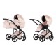 Wózek 2w1 Natoni Vespa Blossom Bubblegum Różowe Kwiaty Pink Pram