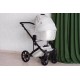 Wózek 2w1 Natoni Vespa Blossom Bubblegum Różowe Kwiaty Pink Pram