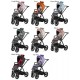 Purple stroller, Spacerówka do 22 kg – Natoni Joy New Veri Peri jasny wrzos