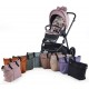 Purple stroller, Spacerówka do 22 kg – Natoni Joy New Veri Peri jasny wrzos