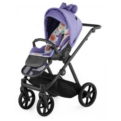 Purple stroller, Spacerówka do 22 kg – Natoni Joy New Veri Peri jasny wrzos