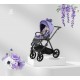 Purple stroller, Spacerówka do 22 kg – Natoni Joy New Veri Peri jasny wrzos