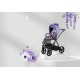 Purple stroller, Spacerówka do 22 kg – Natoni Joy New Veri Peri jasny wrzos