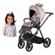 Wózek Spacerowy Beżowy Natoni Joy New Latte do 22 kg Beige Stroller 