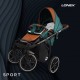 Wózek spacerowy dwukierunkowy Lonex Sport wygodny