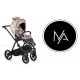Wózek Spacerowy Beżowy Natoni Joy New Latte do 22 kg Beige Stroller 