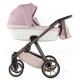Wózek 3w1 dla dziewczynki Natoni Vespa Blossom Bubblegum Różowe Kwiaty 