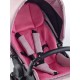 Wózek 3w1 dla dziewczynki Natoni Vespa Blossom Bubblegum Różowe Kwiaty 