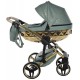 Wózek 3w1 JUNAMA Diamond Heart -  Khaki Gold 03