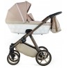 Wózek 2w1 Natoni Abis Beige Elegance Beżowo Biały