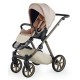 Wózek Wielofunkcyjny 4w1 z bazą isofix Natoni Abis Beige Elegance