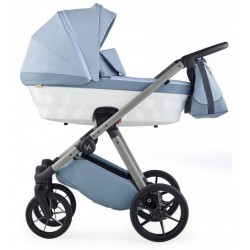 Wózek 2w1 Natoni Abis Błękitny Niebieski Powder Blue