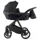 Czarny Wózek 4w1 z bazą isofix Natoni Abis Pitch Black
