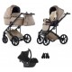 Stylowy Wózek 3w1 Wielofunkcyjny - Natoni Vespa Eco Ginger Beżowy 