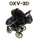 Wózek 3w1 Adbor OXV 3D 08 Butelkowa Zieleń 