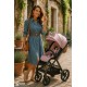 Purple stroller, Spacerówka do 22 kg – Natoni Joy New Veri Peri jasny wrzos
