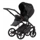 Wózek 4w1 z bazą isofix Natoni Vespa Blossom Licorice Czarny