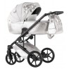 Wózek 2w1 Natoni Vespa Blossom Silver Srebrny 