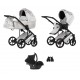 Wózek 3w1 Wielofunkcyjny  Natoni Vespa Blossom SIlver
