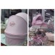 Wózek dla lalek Gondola Junama Lulla 03 Beige Doll Stroller