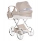 Wózek dla lalek Gondola Junama Lulla 03 Beige Doll Stroller