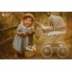 Wózek dla lalek Gondola Junama Lulla 03 Beige Doll Stroller