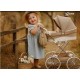 Wózek dla lalek Gondola Junama Lulla 03 Beige Doll Stroller
