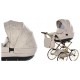 Czarny Wózek dla Lalek -  Junama Heart Mini 02 - Retro Black Doll Pram