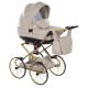 Czarny Wózek dla Lalek -  Junama Heart Mini 02 - Retro Black Doll Pram