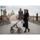Stylowy Wózek 2w1 beżowy - Natoni Abis Beige Elegance Biały
