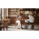 Wózek 3w1 dla dziewczynki Natoni Vespa Blossom Bubblegum Różowe Kwiaty 